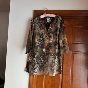 Chico’s Patterned Top